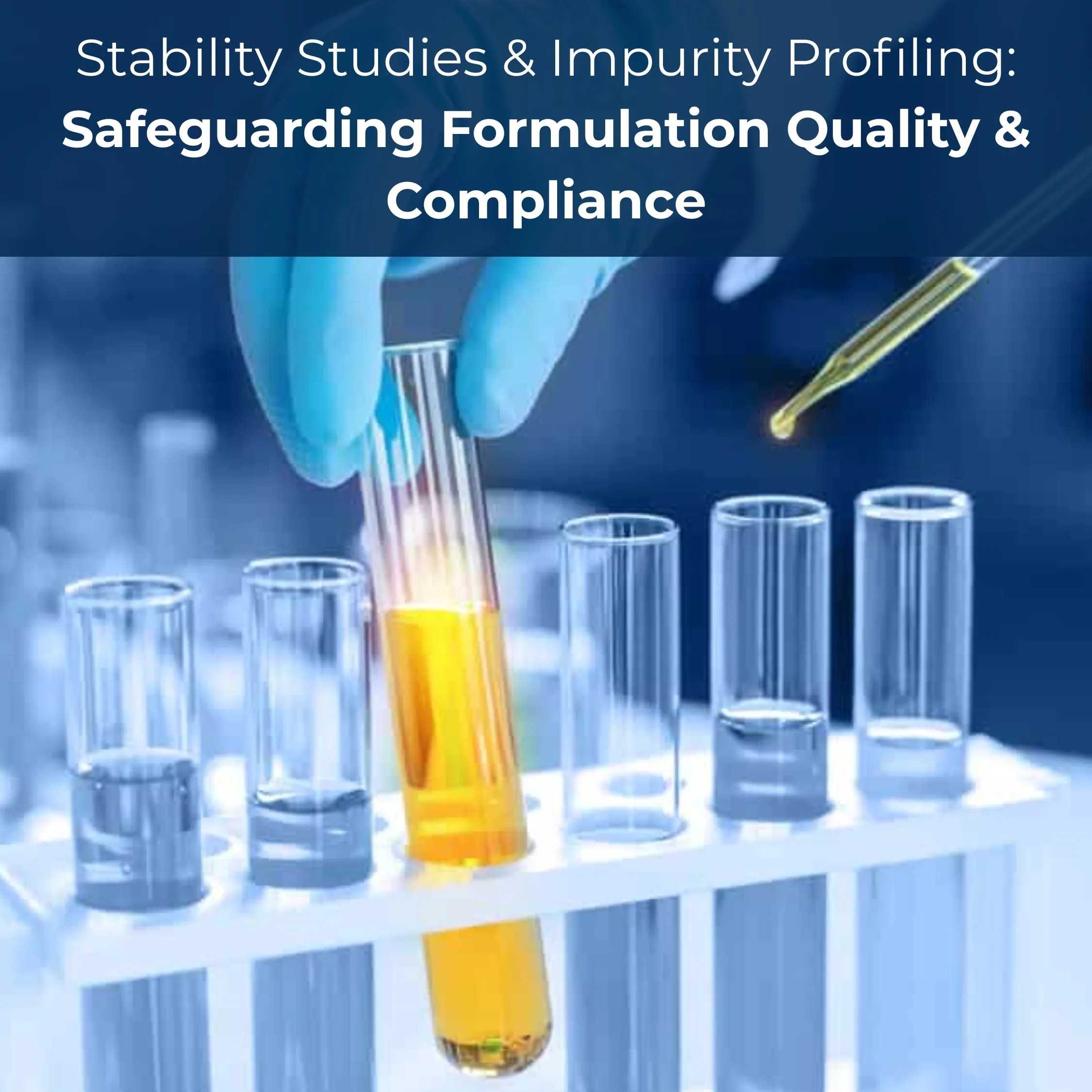 Stability Studies & Impurity Profiling: Safeguarding Formulation Quality and Compliance